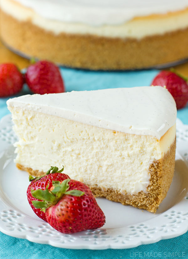Tarta de queso New York Cheesecake