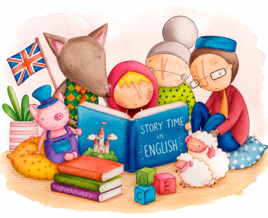 cuentos cortos en inglés para niños