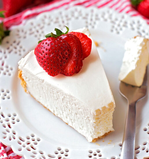 Tarta de queso fria Philadelphia sin horno