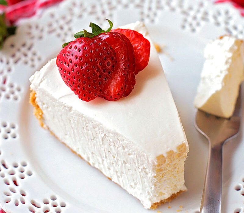 Tarta de queso fria Philadelphia sin horno