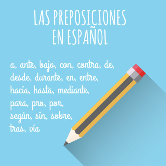 preposiciones