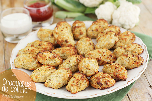 Croquetas De Coliflor Al Horno