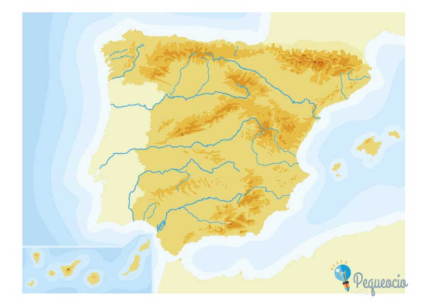 Mapa Físico Mudo