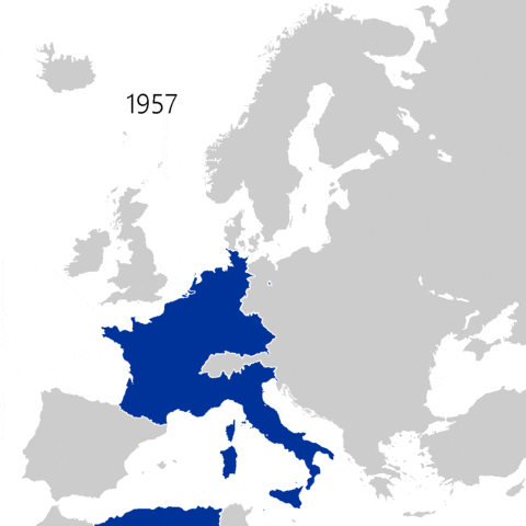 Evolución Unión Europea