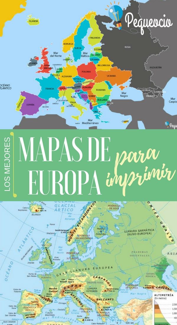 Portugal mapa de Europa - Mapa de Europa de Portugal (en el Sur de Europa -  Europa)