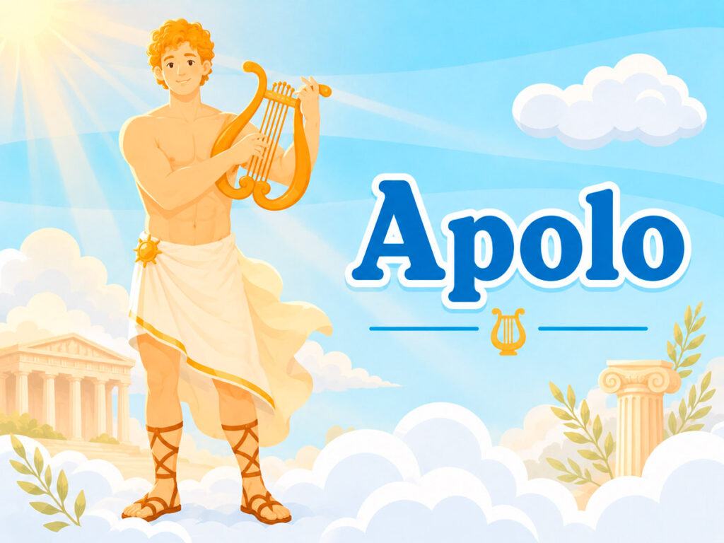 Apolo Dios Del Sol Mitología Griega Para Niños