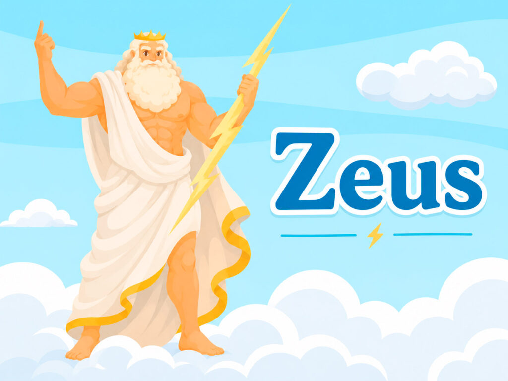 Zeus Mitologia Griega Para Niños