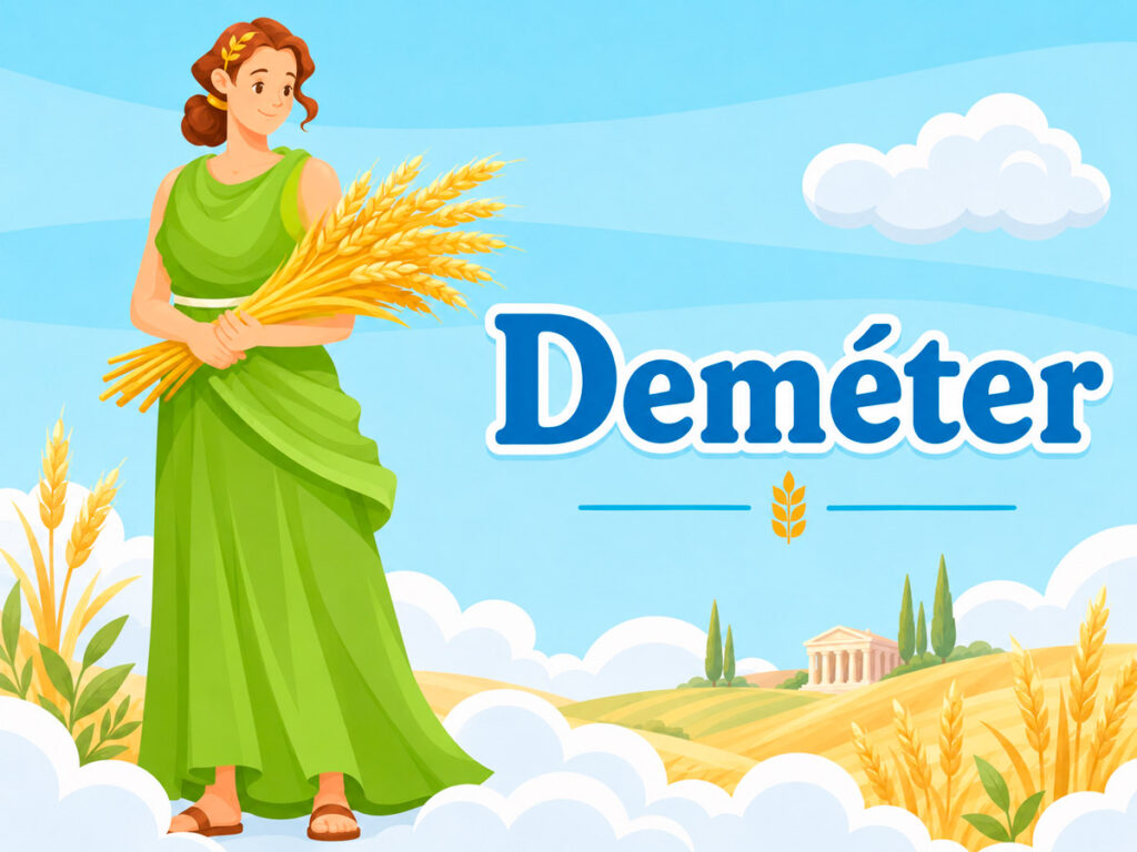 Deméter Diosa De La Agricultura Mitologia Griega