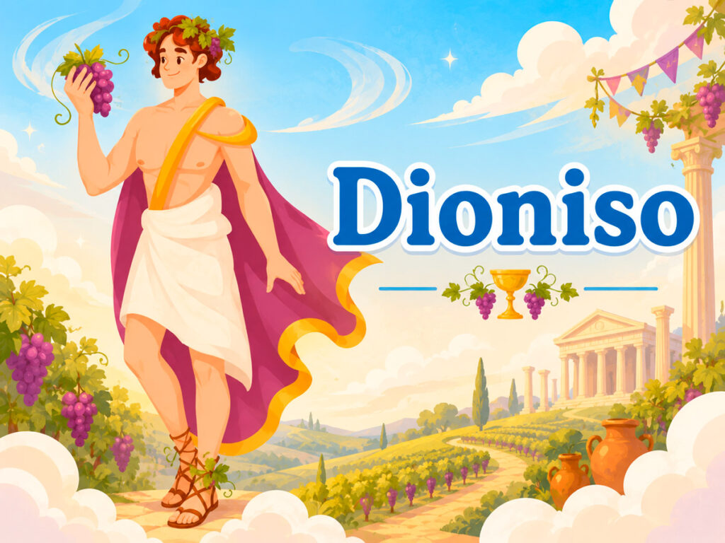 Dioniso Dios Del Vino Mitologia Griega