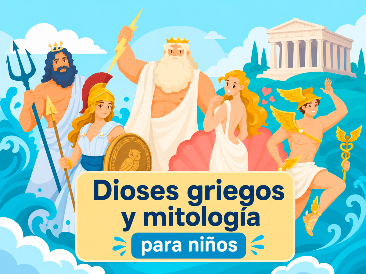 Dioses Griegos Y Mitología Para Niños