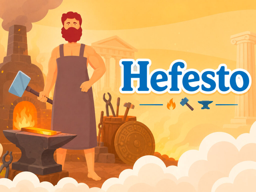 Hefesto Dios Del Fuego Mitologia Griega