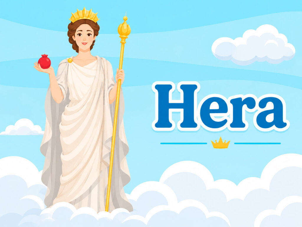 Hera Diosa Griega Mitología Para Niños