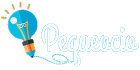 Logo Pequeocio Blanco 3