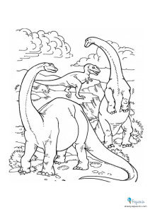Dibujos De Dinosaurios Para Colorear