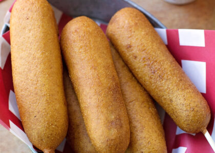 Receta Corn Dog Americanos