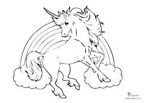 Dibujos De Unicornios Para Colorear