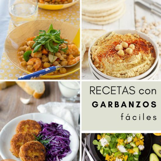 Recetas con garbanzos