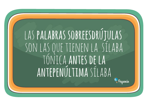 Palabras Sobreesdrújulas