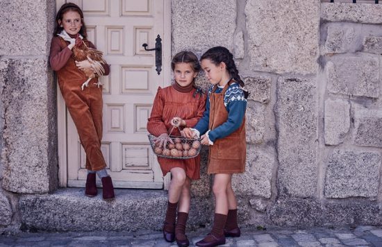 Bonnet à pompon ropa para niñas