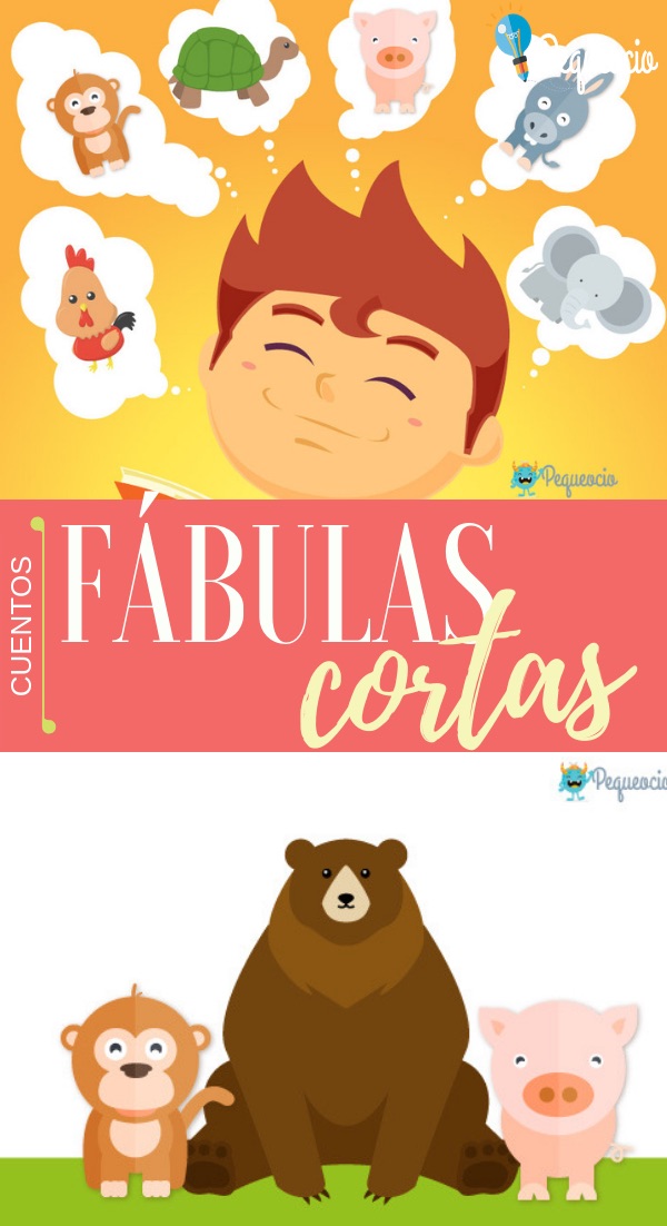 15 Fabulas Infantiles Cortas Con Moraleja Pequeocio