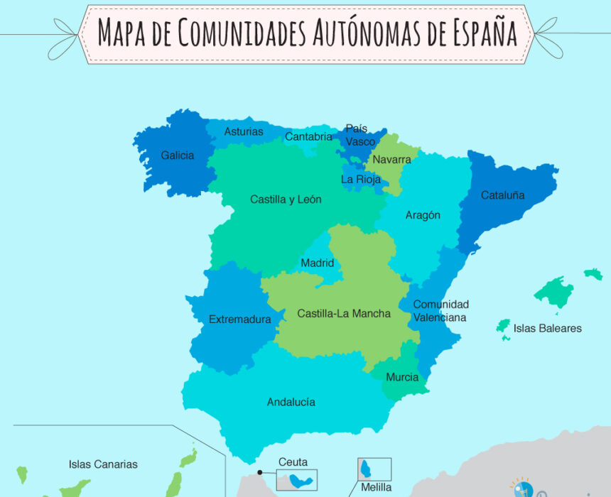 Mapas De Comunidades Autónomas