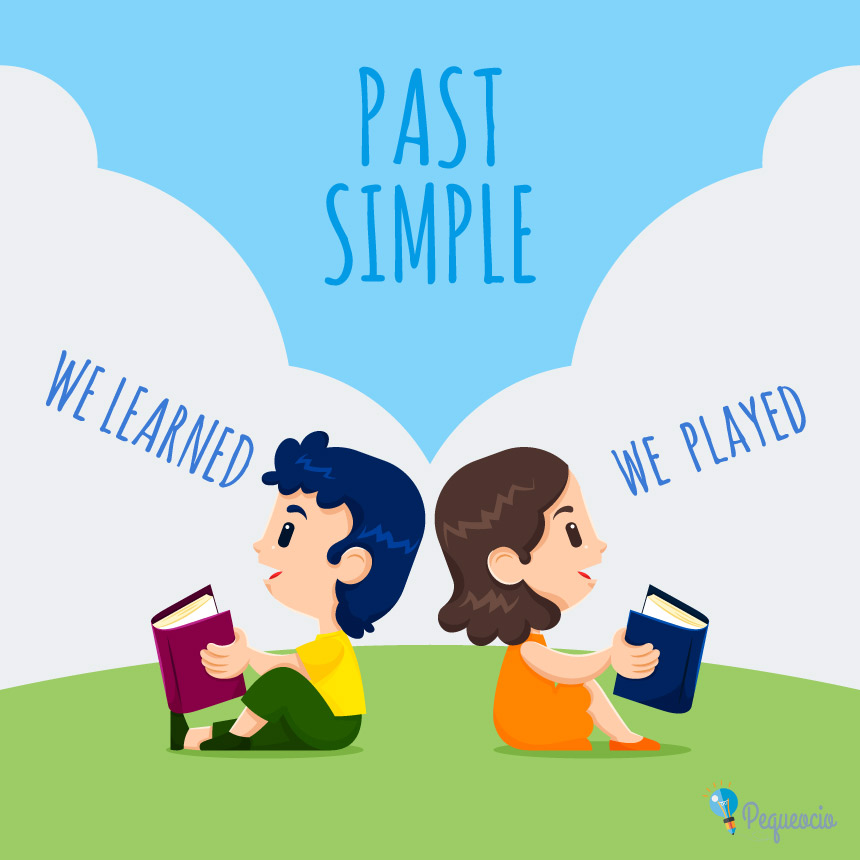 Pasado simple en inglés o PAST SIMPLE | Pequeocio