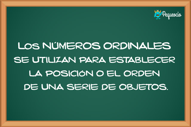 Numeros Ordinales Cuales Son Y Como Se Escriben Pequeocio