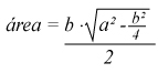 Area Triangulo Isosceles