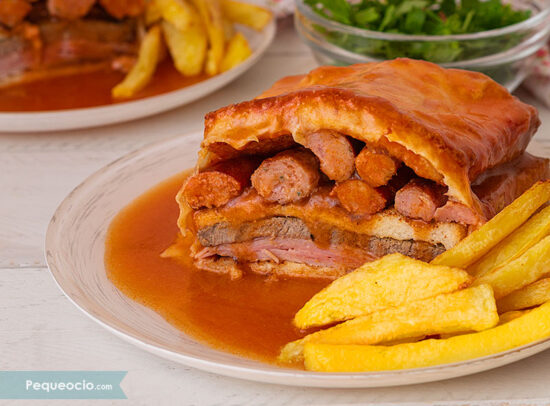 Como hacer Francesinha sandwich Oporto