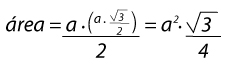 Cómo Calcular El Área De Un Triángulo Equilátero