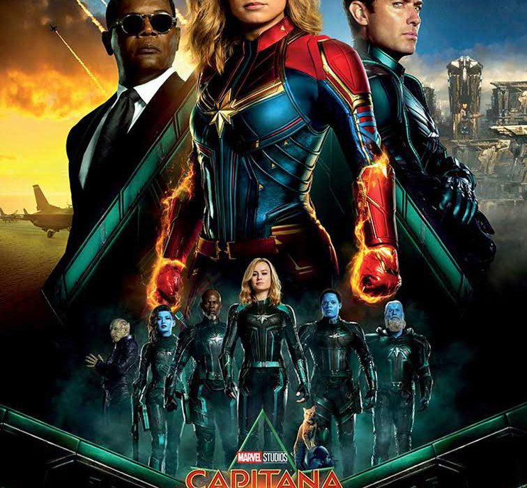 capitana Marvel cartel película