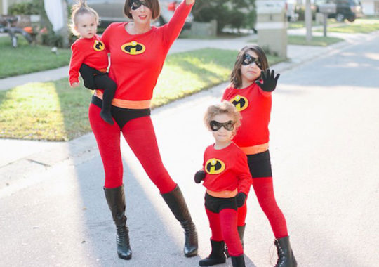 disfraces grupo superheroes
