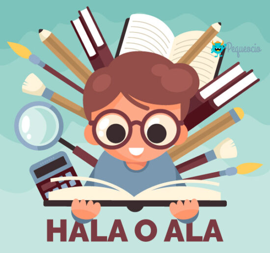 cómo se escribe hala o ala
