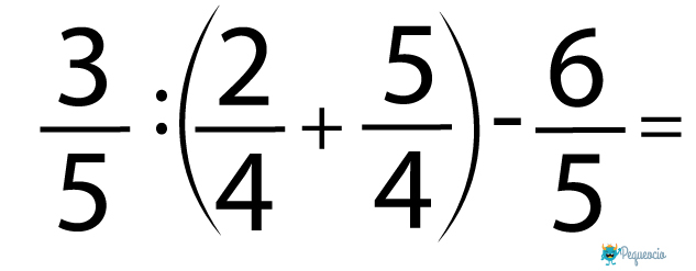 Operaciones Combinadas Fracciones