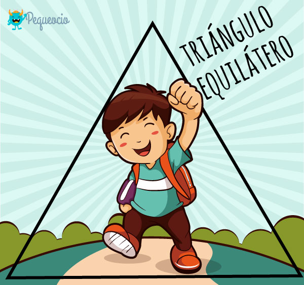 Qué es un triángulo equilátero
