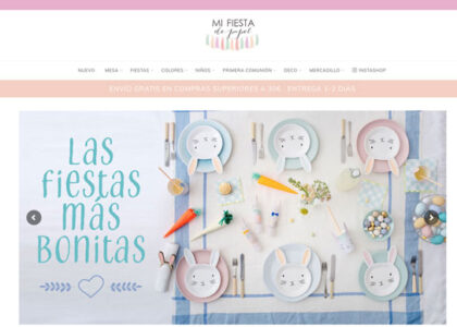 mi fiesta de papel tienda online