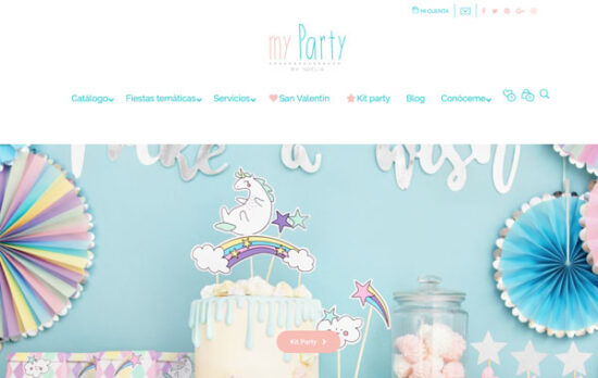 My party by Noelia tienda online fiestas