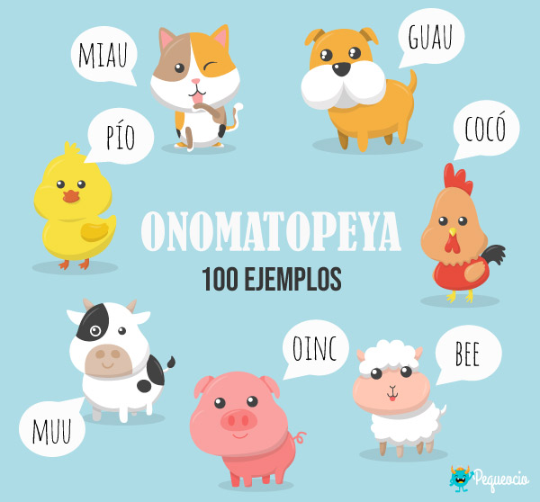 Onomatopeya Ejemplos