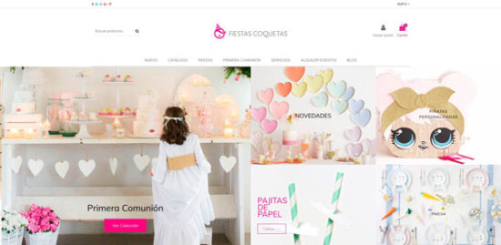 Tienda fiestas coquetas