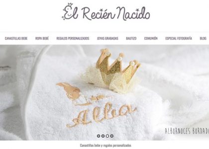 Tienda online El Recien Nacido