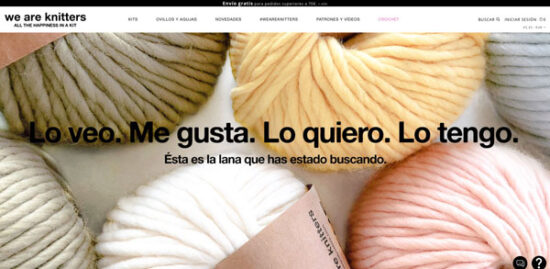 We are knitters tienda online lanas