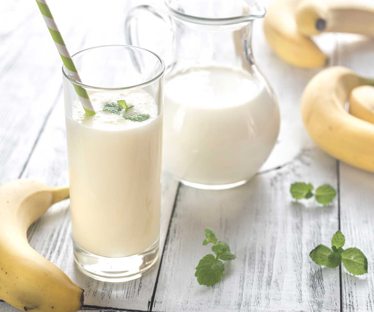 Batido De Platano Receta