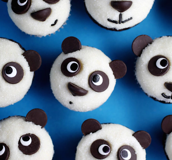 Cupcakes Osos Panda