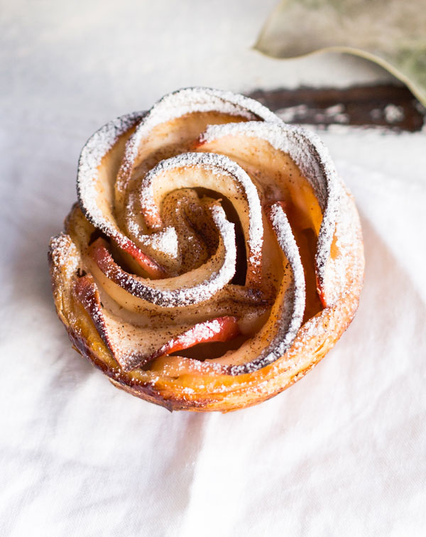 Rosas De Hojaldre Manzana Receta