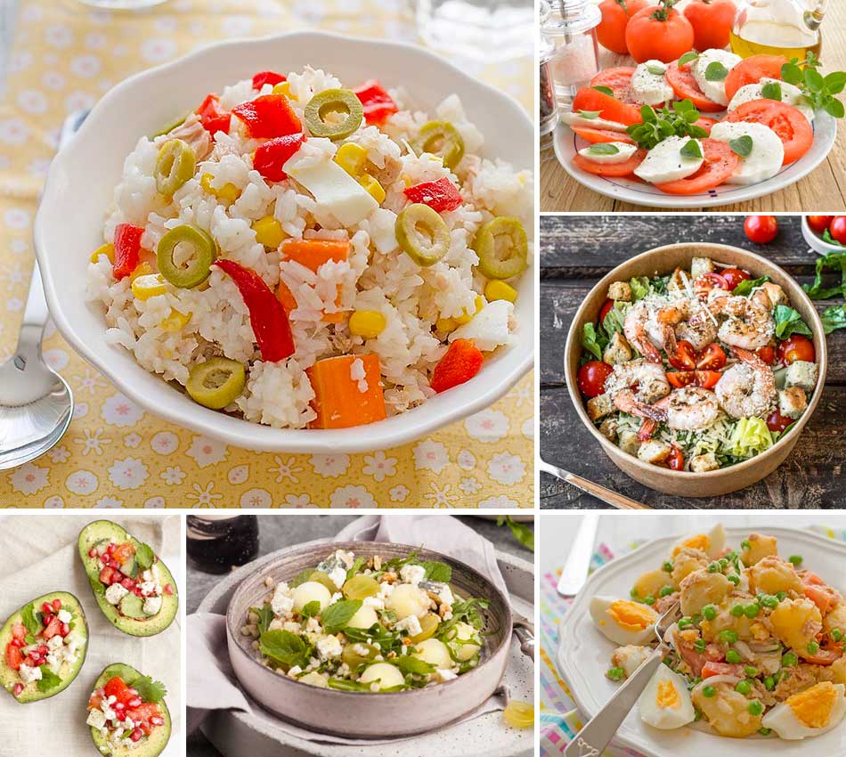 hacer clic Tranquilidad vanidad 10 ensaladas de verano (fáciles y deliciosas) - Pequeocio