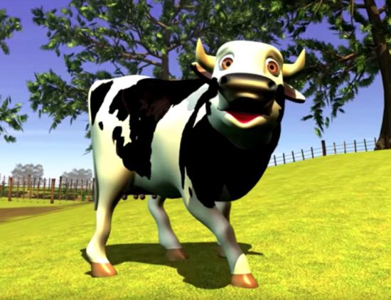 La vaca Lola en ingles