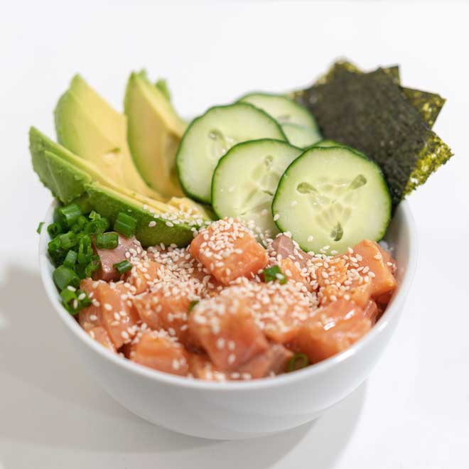 Poke Bowl De Salmon