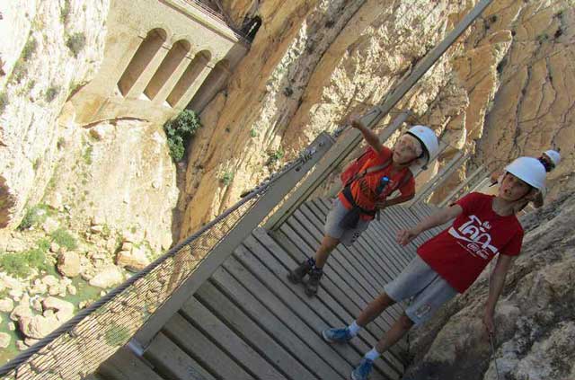 Caminito Del Rey Con Niños