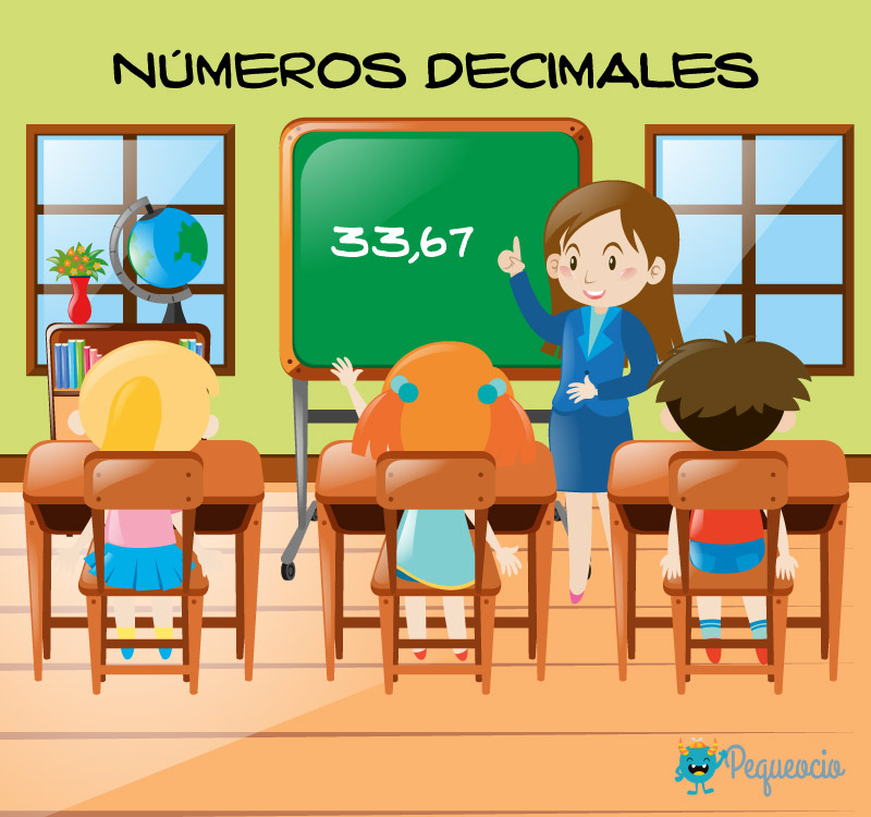 Números Decimales Para Niños