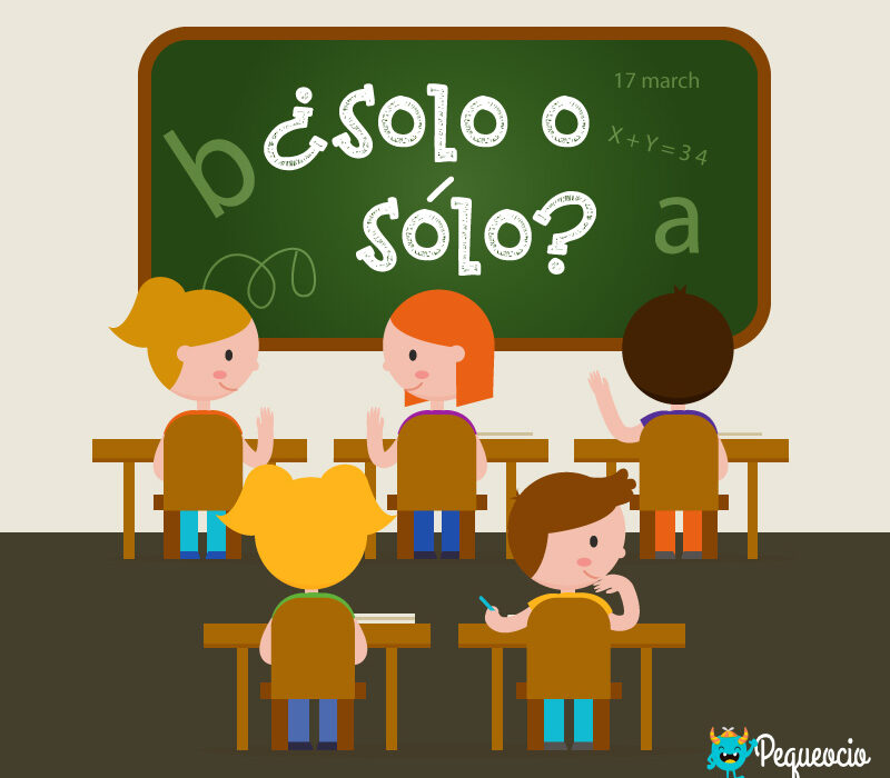 Solo lleva tilde